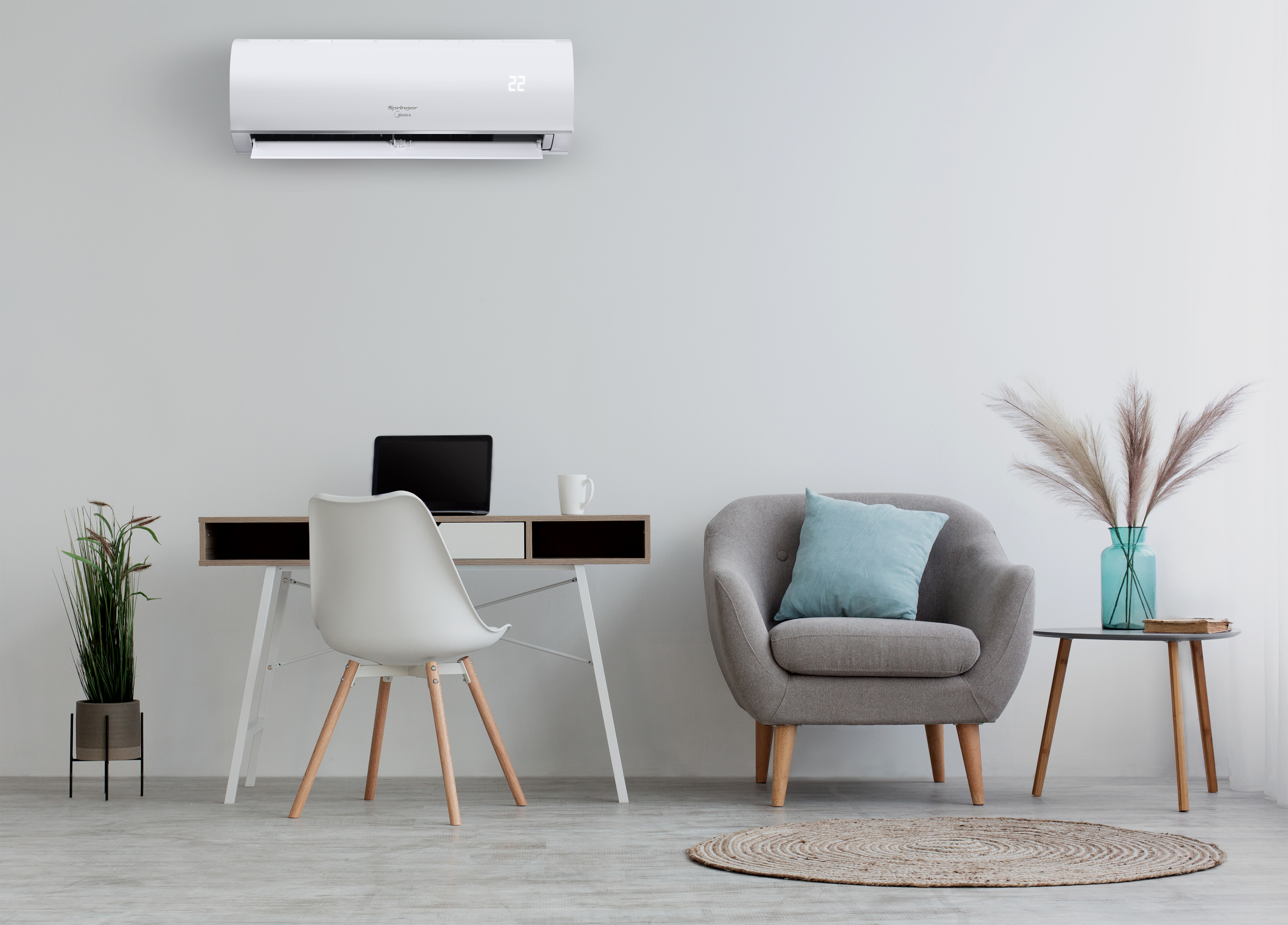 Ar-Condicionado Split HW Air Volution Springer Carrier Midea Convencional 12.000 BTUs Frio 220V R-32 Monofasico 7